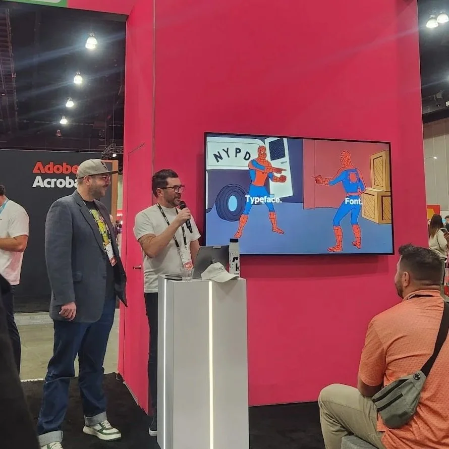 Booth presentation